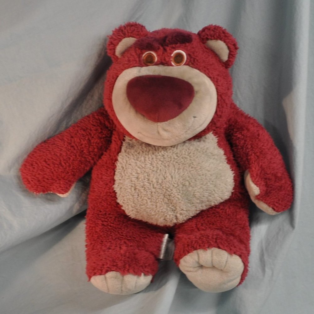 SALE* Disney toy story Lotso Hugs Bear stuffed Animal plush 15" (119)